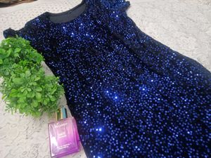💙BLUE SEQUENCE PARTYWEAR DRESS 💙