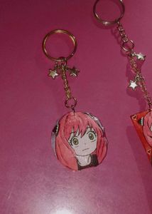 Adorable Anya Forger Keychains - Handmade! 💖