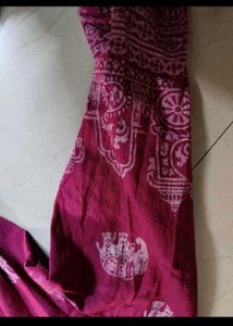 Elephant Print Kurta for women