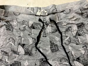 Elephant Print Lounge Shorts
