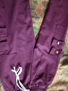 Purple Cargo Pants