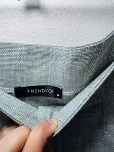 Trendyol Green Skirt Set