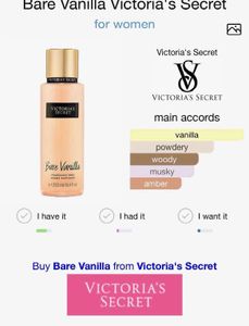VS Bare Vanilla 10ml sample