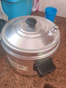 Vintage Aluminum Steamer Pot