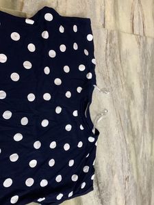 Cute Blue Polka Dot tshirt