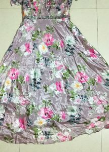 Handwork Floral Gown