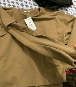 New ZARA Scarf + Sweater