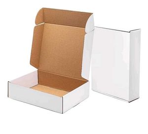 White Cardboard Boxes pack of 20 ❤️  9*6*2 Inch