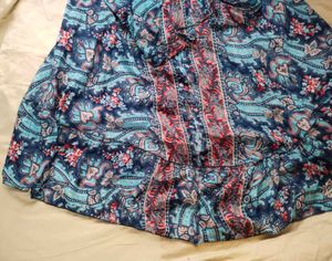 🎆 Backless Printed Dress