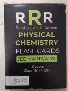 RRR Physical Chemistry Flashcards JEE