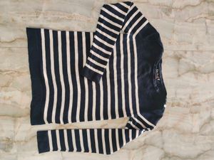 Striped Long Sleeve Top