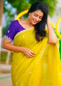 Trending Cutwork Saree