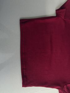 NEWME Maroon Crop Top