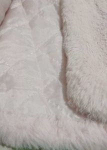 Pink Short Warm Jacket For Baby Girls