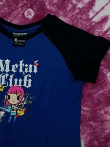 Tokidoki Metal Club Raglan Tee