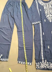 Elegant Embroidered Kurta