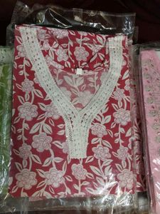 Sale On Factory Pieces- Cotton Kurti Available