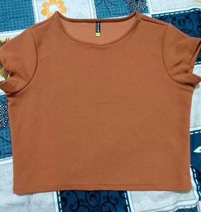 Tokyo Talkies Ripped Short Top/Tshirt