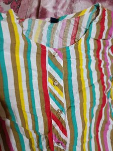 New Multicolour Lining Kurta