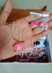 Lotus Jewelry Set