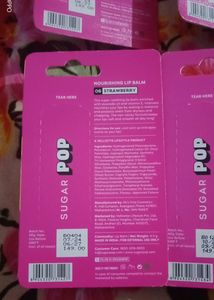 Sugar Pop Tinted Lip Balm @ ₹75 Each