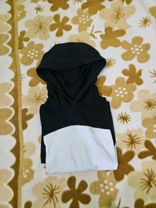 Color Block Hoodie Shirt