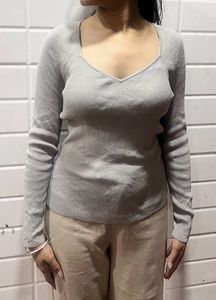 Sale 🚨H&amp;M Sweetheart Neck T-shirt ! Size -L