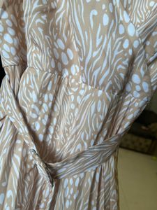 Animal Print Sleeveless Dress