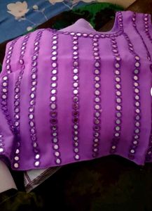 Choli Skirt Set With Shrug