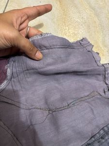 Embroidered lehenga set with beaded odni