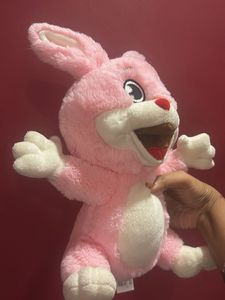 Pink Bunny Plush Toy