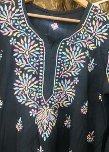 Black N Multi Thread Work Plazopair