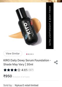 KIRO Daily Dewy Serum Foundation