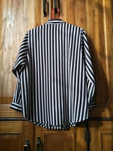 Black &amp; White Casual Tops