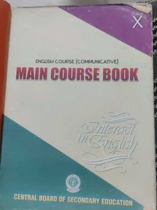 Class X English Course Book