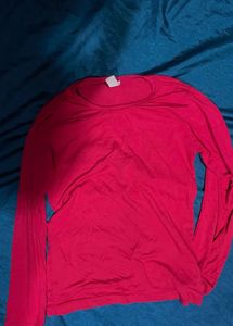 pink Long Sleeve T-Shirt