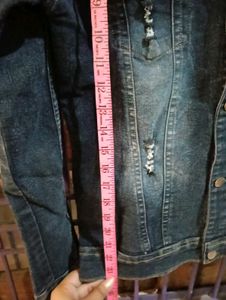Distressed Denim Jacket
