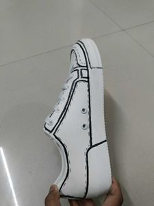 Cartoon Sketch Sneakers