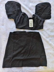 Chic Black Co-ord Set