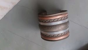 Unique Metal Cuff Bracelet