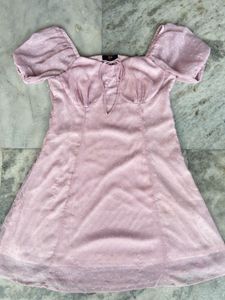 Cute Pink Mini Dress