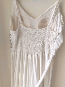 Vintage Cream Maxi Dress
