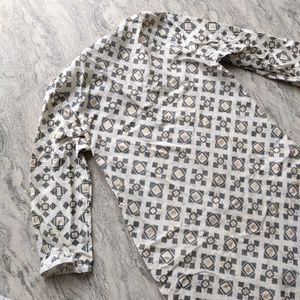 Straight Kurti With Buttons
