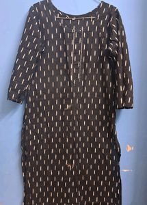 Black Daily Wear Kurti