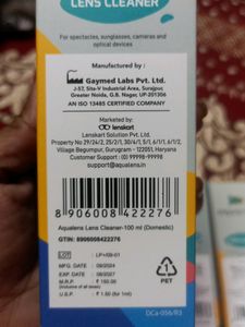 Aqualens Lens Cleaner