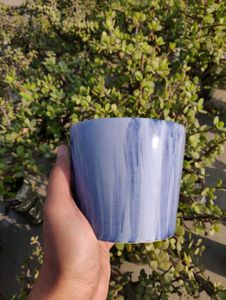 Elegant Blue Ceramic Pot For You Table