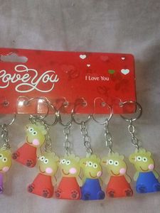Brand New Excellent 12 Pieces Set Of Keychains