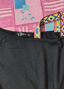Chic SHEIN Black Top🖤🌈