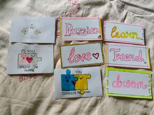 Cards And Bookmark