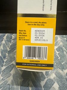 Haldi &amp; Hyaluronic Acid Sunscreen